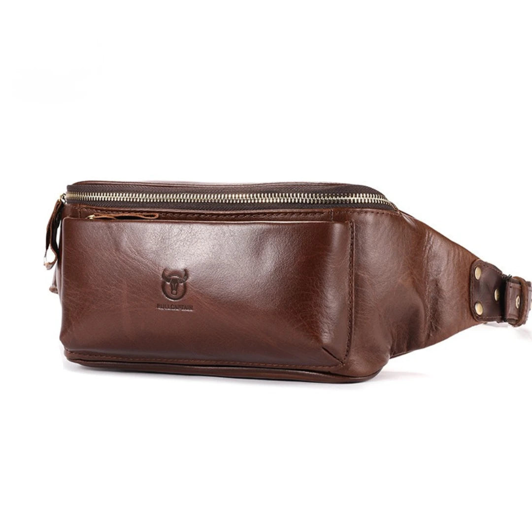 Pochete Masculina em Couro Modelo Ridge