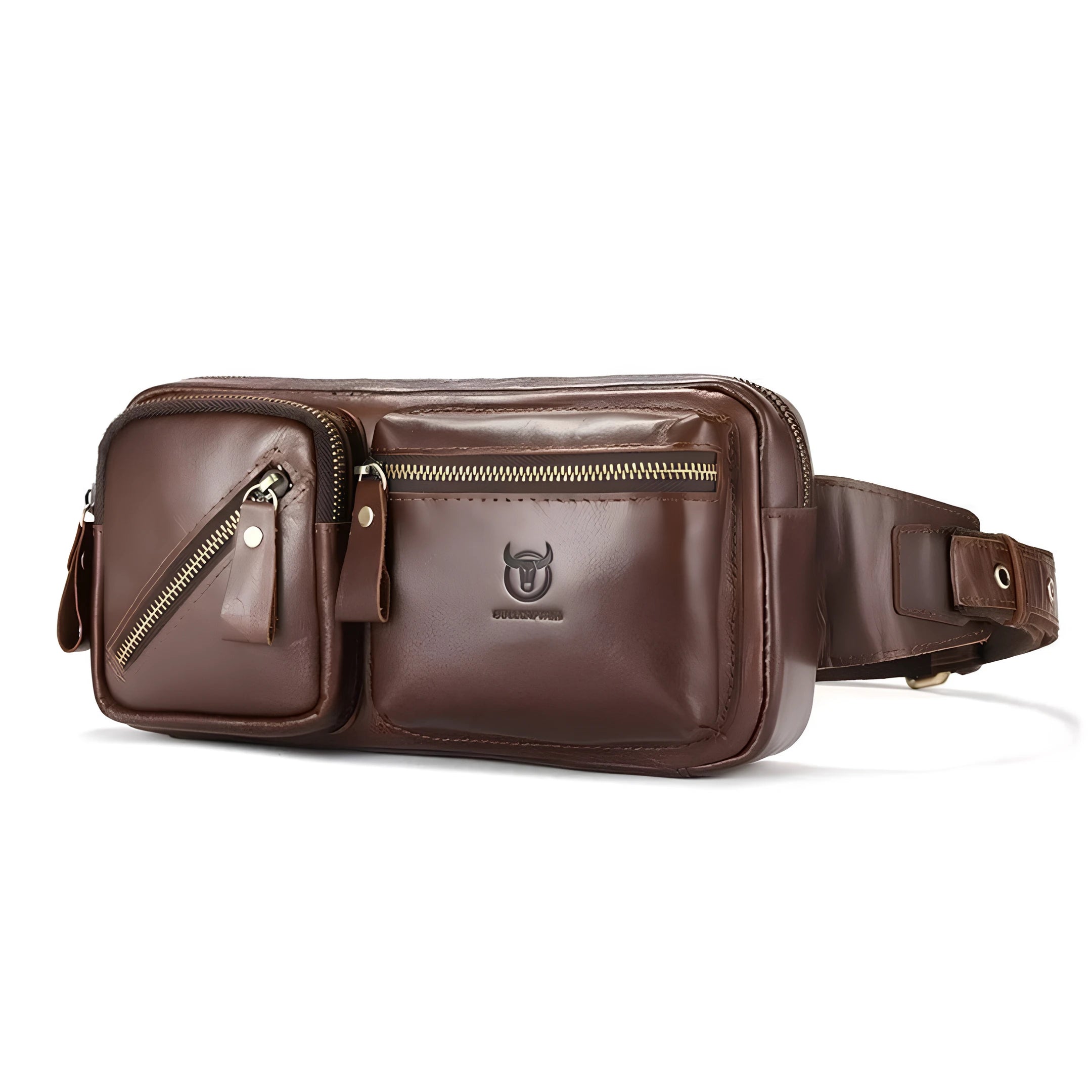 Pochete Masculina em Couro Modelo Trail Pouch