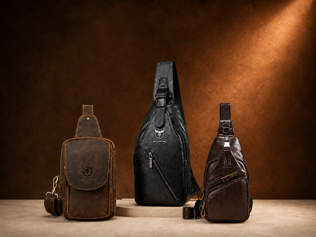 Shoulder bag masculina segura e confortável: guia de escolha