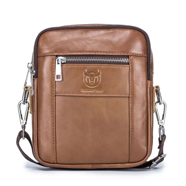 Bolsa Transversal Masculina em Couro Modelo Urban Core