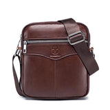Shoulder Bag Masculina BullCaptain em Couro Modelo Vian