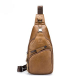 Shoulder Bag Masculina BullCaptain em Couro Modelo Viper