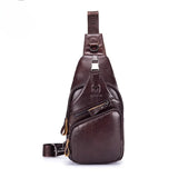 Shoulder Bag Masculina BullCaptain em Couro Modelo Viper