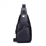 Shoulder Bag Masculina BullCaptain em Couro Modelo Viper