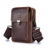 Pochete Masculina em Couro Modelo Breslin