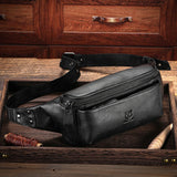 Pochete Masculina em Couro Modelo Ridge
