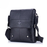 Bolsa Transversal Masculina BullCaptain em Couro Modelo Donovan