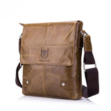 Bolsa Transversal Masculina BullCaptain em Couro Modelo Donovan