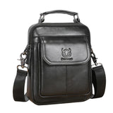 Bolsa Transversal Masculina BullCaptain em Couro Modelo Magnus