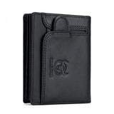 Carteira Masculina Compacta em Couro Forge