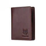 Carteira Masculina Vertical em Couro Monarch
