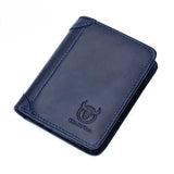 Carteira Masculina Bifold em Couro Stratton