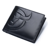 Carteira Masculina Slim em Couro Alpha Bold