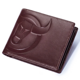 Carteira Masculina Slim em Couro Alpha Bold