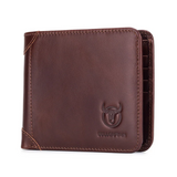 Carteira Masculina Slim em Couro Slate