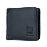 Carteira Masculina Slim em Couro Slate