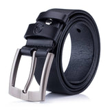 Cinto Masculino BullCaptain Original em Couro Legítimo Modelo Arden