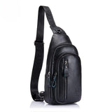 Shoulder Bag Masculina BullCaptain em Couro Modelo Valiant