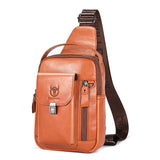 Shoulder Bag Masculina Em Couro Modelo Kolmar